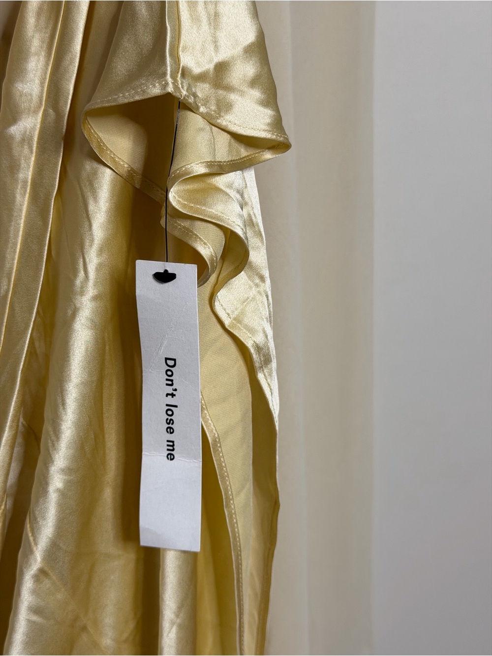 Reformation Lilibeth Silk Dress in Blonde - Picture 12 of 12